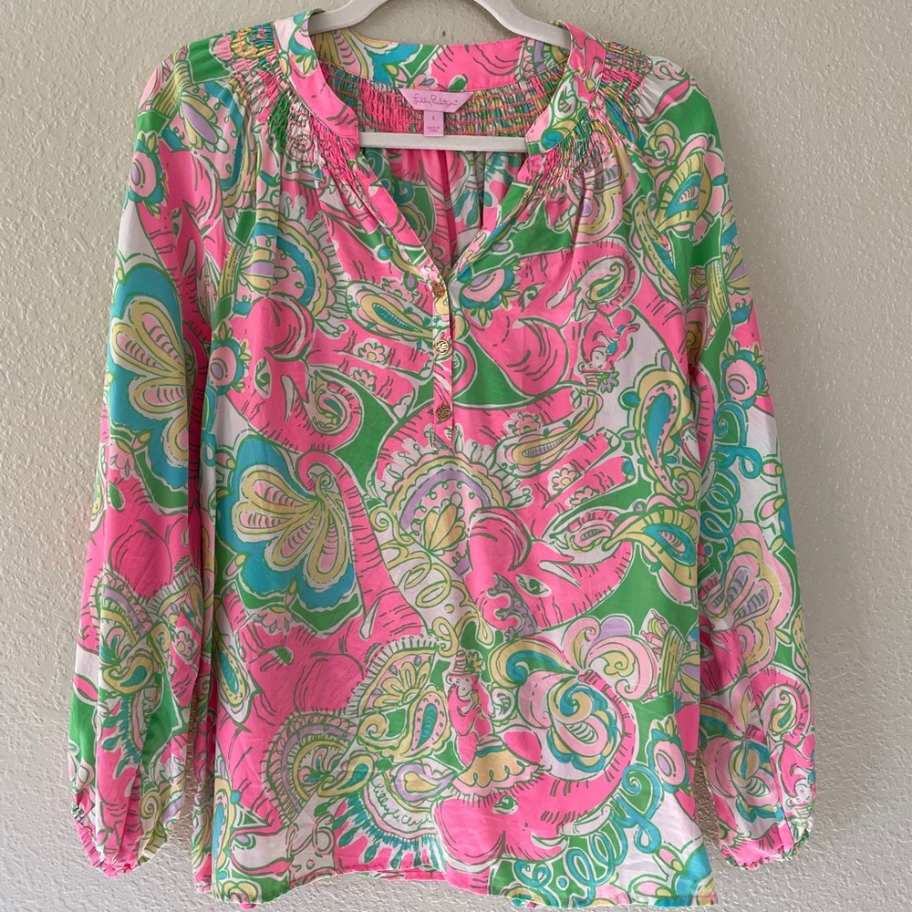 Lilly Pulitzer “Chin Chin” Blouse